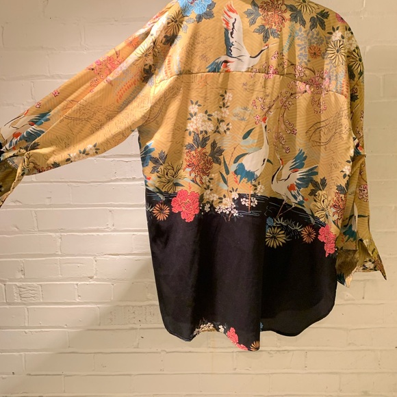 Zara long printed blouse - Picture 3 of 5